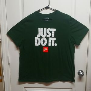 Mens Nike Tshirt XXL Dark Green
